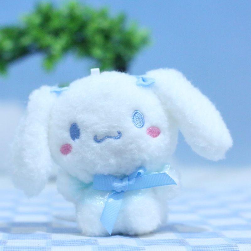Adorable Sanrio Kuromi Plush Toy Keychain Featuring Cinnamoroll And Melody Designs Cinnamoroll