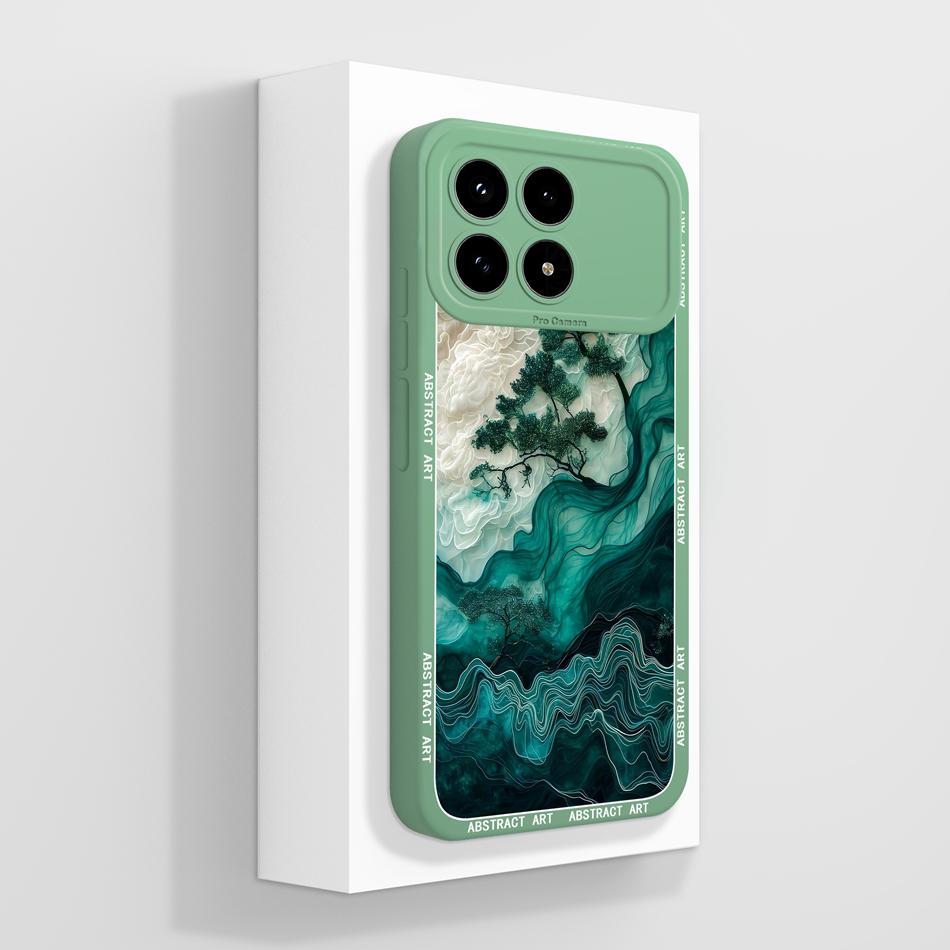 For Poco F8 Pro / F8 Ultra Phone Case Creative Design Lightweight Funda For Poco F 8 Pro F8Ultra Soft Liquid Silicone Shell Capa