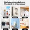 1Pc Simple Shoe Rack Wall-Mounted Bathroom Slippers Hook Holder Shoes Slipper Drain Storage Drying Rack Shoe Organizer Hanger