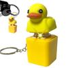 Quacky Duck Keyboard Fidget Toys Keychain Keyboard Decompressions Toys Finger Button Clicker Sensory Toys Stress Relief