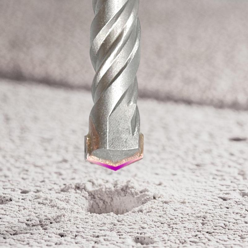 11Pcs Electric Hammers Drill Bit for Cement Concrete Brick and Stone Wall Drilling Quick Changing Drill Bit Woodworking