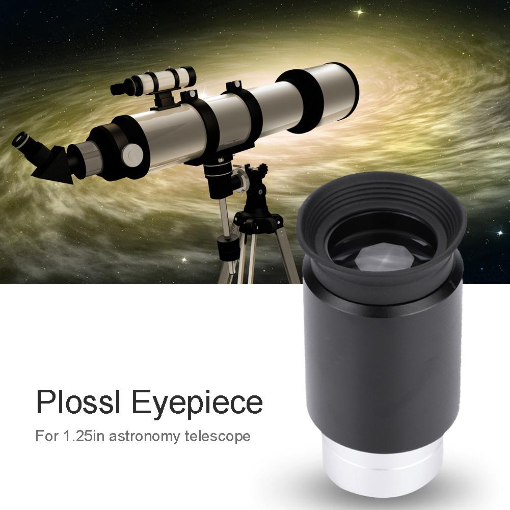 Datyson 1,25" Plossl 40 mm Helt belagt okularmetallhus for astronomiteleskop