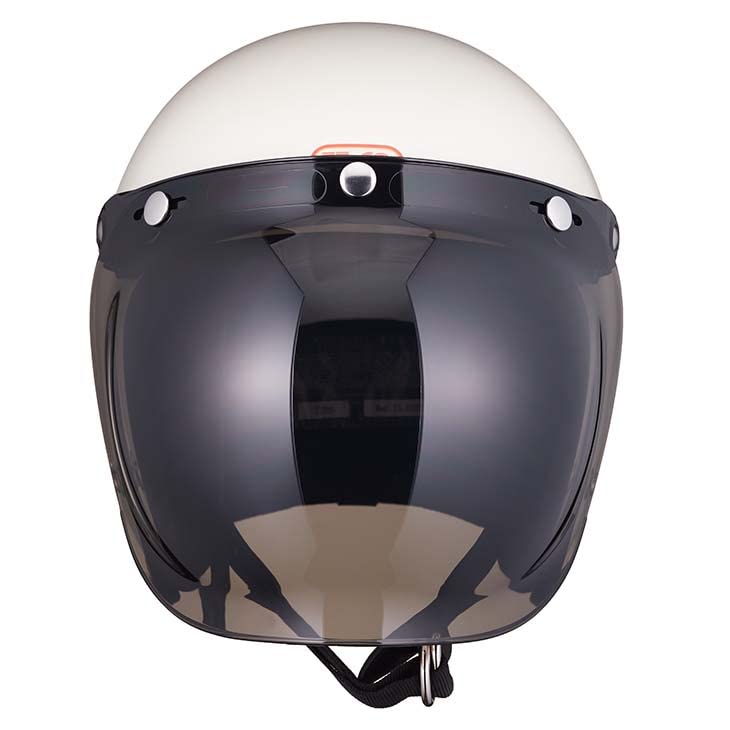 Shield Bubble Shield Light Smoke Jet Helmet Full Face Vintage Compatible with general SG standard helmets TT&CO.