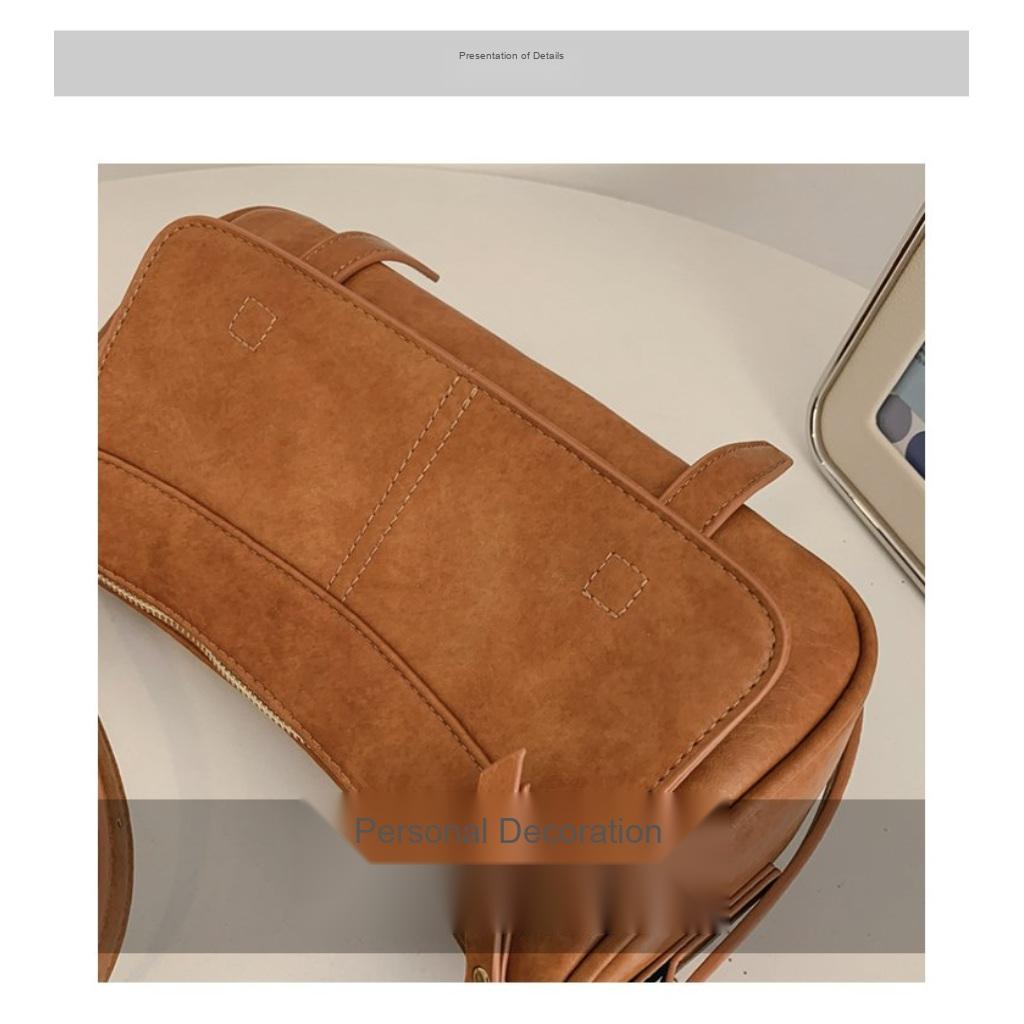 Xeie Thuk Crossbody Bag Women PU Adjustable Strap Daily Commute