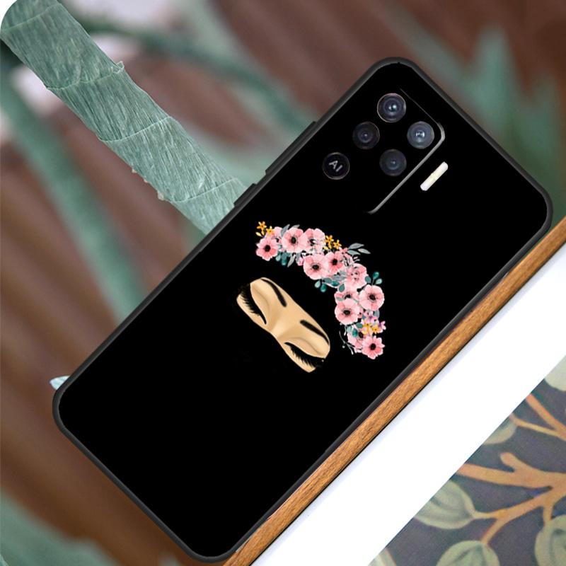 

Niqab queen Islamic muslimah woman For OPPO A17 A16 A15 A79 A58 A78 A98 A74 A94 A77 A5 A9 A96 A76 A52 A72 A53S A54S A57S Case OPPO A57s