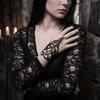 Samt Spinnennetz Armband Schwarzer Dorn Verstellbare Handkette Gothic Armband Rollenspiel