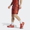 Adidas SS23 French Open Series Tennis Paris Heat.Rdy Two-In-One Shorts Tie-Dye Print Straight Casual Shorts Men Shorts Red HT7224