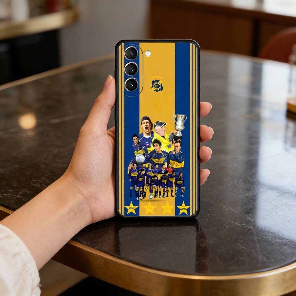 

Чехол E-Everton de V-Vina del Mar для Samsung Galaxy S21 S25 FE S24 S23 Ultra S20 S9 S22 Plus S10, силиконовый чехол Samsung S20fe