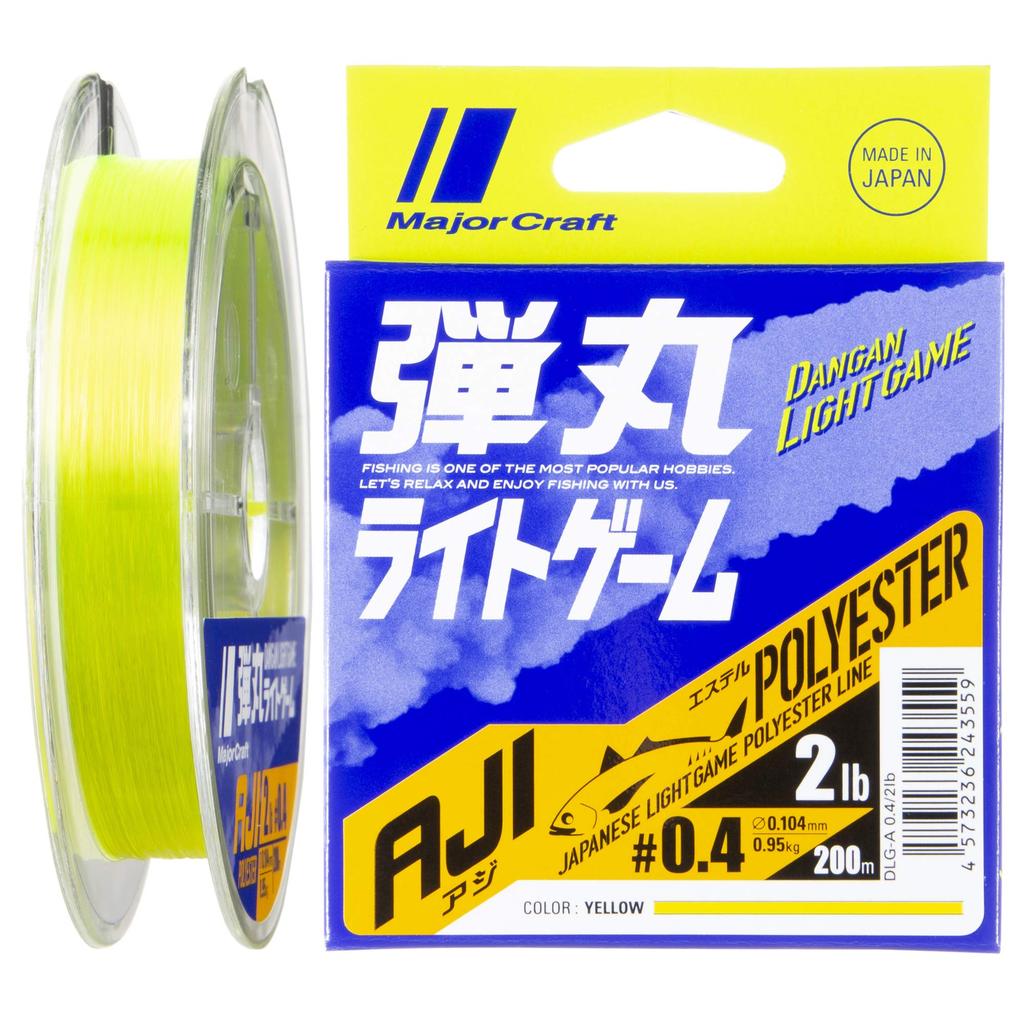Major Craft Bullet Fluorolite AJI Game Line (Ester) DLG-A 0.4/2lb