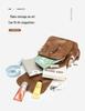 Women's Versatile Leather Backpack - Casual, Lightweight, Fashionable, Convertible Shoulder/Backpack Bag for Travel or School