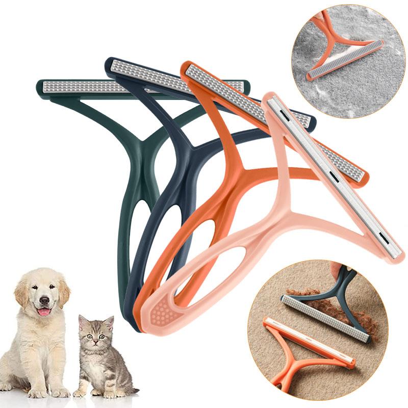 

Средство для удаления ворса Силиконовое двустороннее средство для удаления шерсти домашних животных Чистый инструмент Бритва Чистящее средство для свитера Скребок для бритвы для одежды