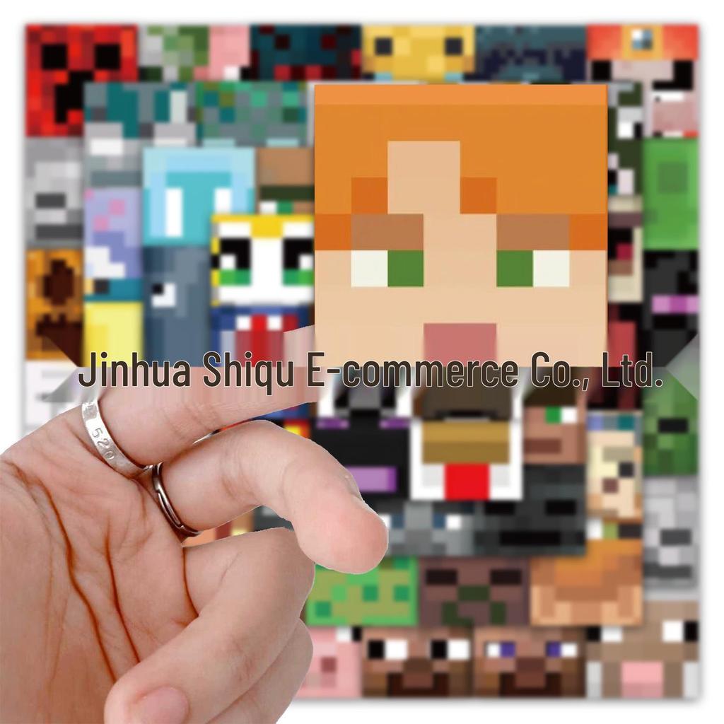 62 Minecraft Stickers for Water Bottles, Phones, Laptops, and Desktops