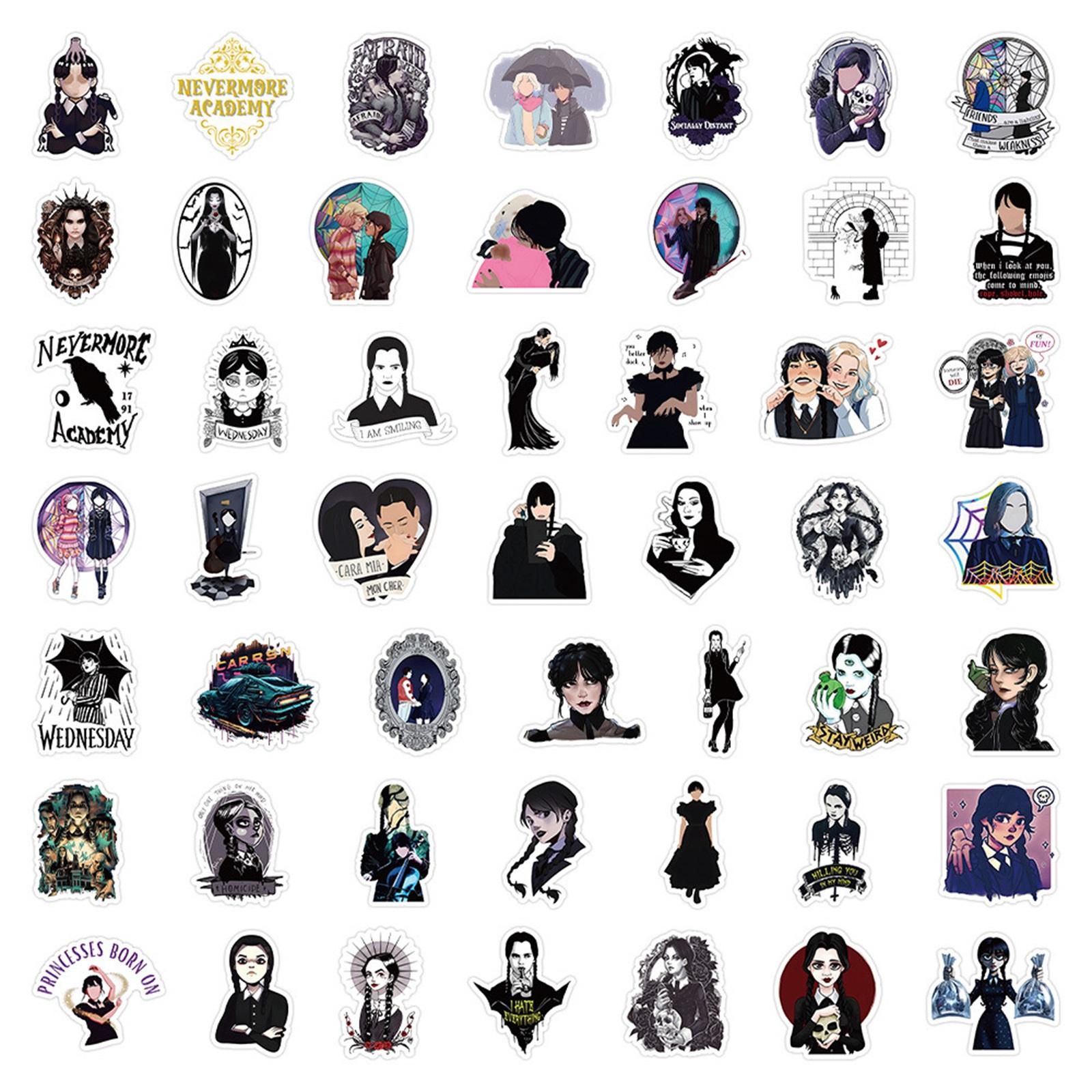 

Наклейки 50 шт., Наклейка на ноутбук, Водонепроницаемые виниловые наклейки, Наклейка на автомобиль, Наклейка-декаль на мотоцикл, багаж, Нашивки, Наклейка на скейтборд, Сделай сам, Декали One Size