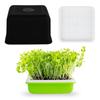Home Garden Hydroponic Growing Box Bean Pea Wheat Seedling Sprouter Tray Cat Grass Grow Germination Soilless Planting Pot