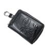 HiHi Snoopy Key Card Smart Key Embossed Key Car Character Gift Case, Large, Storage, Case, Cover, Key, Merchandise, (Black)