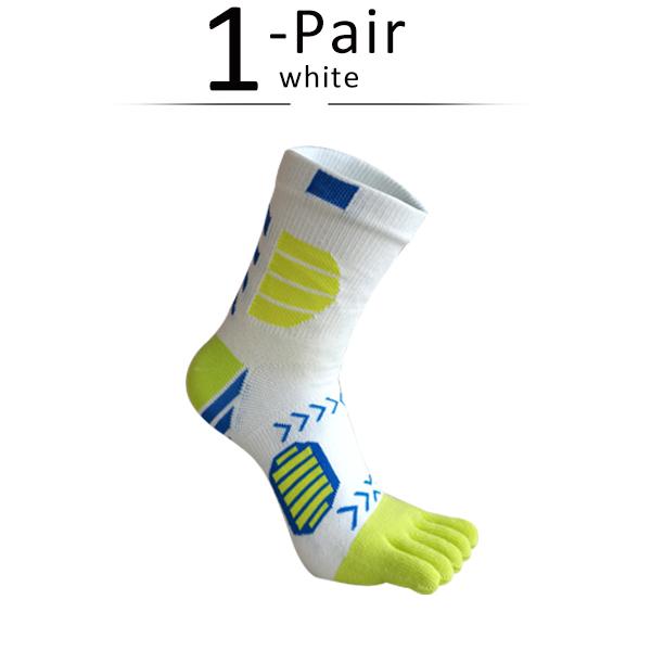 

1/5 пары спортивных носков с пальцами, компрессионные хлопковые, впитывающие пот, дезодорирующие, для езды на велосипеде, марафона, фитнеса, баскетбола на открытом воздухе, носки с 5 пальцами EU39-44