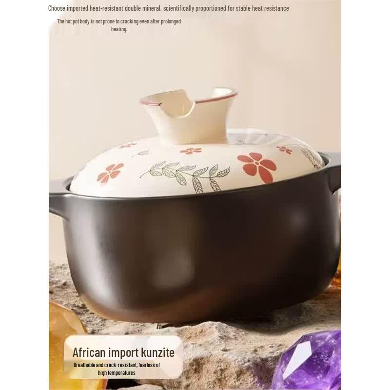 Wutuo Ceramic Flat Bottom Casserole