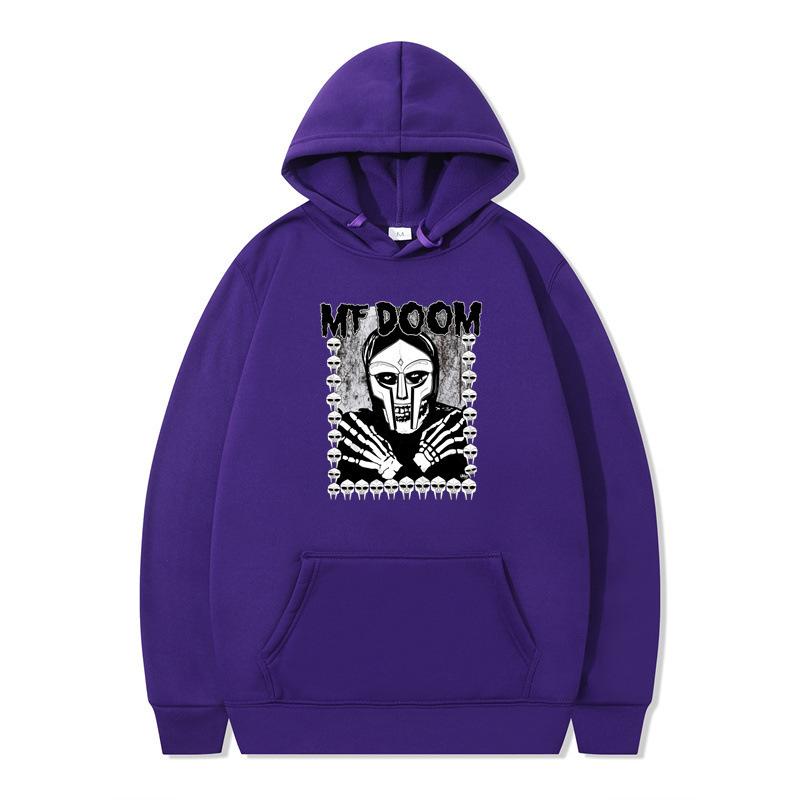 Autumn and Winter New Cartoon Print Loose Top Fashion Casual Hooded Sweater Men's and Women's Clothing