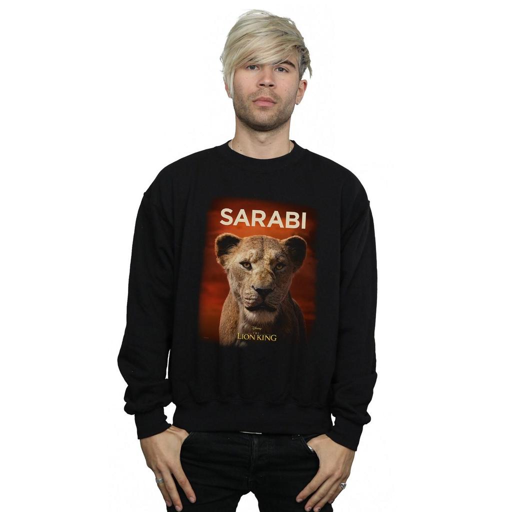 Disney Mens The Lion King Movie Sarabi Poster Sweatshirt