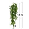 Artificial Greenery Wall Hanging Plant With Realistic Foliage For Home Decor And Events
