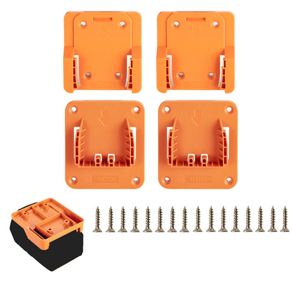 Battery Rack Tool Rack For AEG 18V Battery For RIDGID 18V Tool Battery Drill Hanger Easy Installation