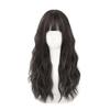 Women's Youthful Egg Curl Long Curly Wig - Natural, Fluffy, Medium Length