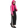 adidas Originals Premium Zip-Up Knit Cropped Hoodie Women Tops Magenta JI7063