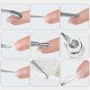 Nail Cuticle Pusher Cuticle Remover Cuticle Trimmer Nail Cleaner Duals Sided Manicure Pedicure Tool Nail Dotting Pen