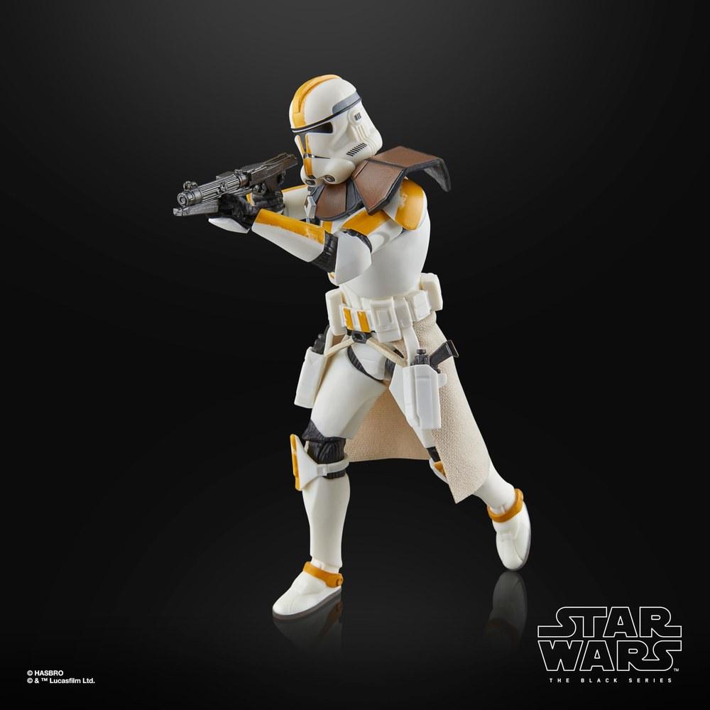 Hasbro Star Wars The Black Series Clone Lieutenant Goor Action Figure 6-Inch Episode III Revenge of the Sith Premium Collectible
