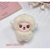 Cute Curly Lamb Keychain Pendant Sheep Doll Bag Charm Heart Gift