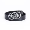 Men's Trendy Five-Star Leather Belt - European & American Celtic Classic Design