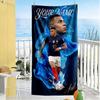 Mbappe Personalized Name Beach Towel High Absorbency Quickdry Portable For Swimmingbeachcamping Travel Beach Accessoriesgym
