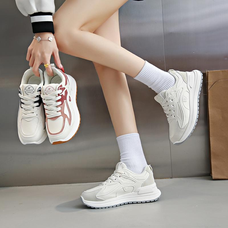 New Forrest Gump shoes women's spring student sports running casual shoes platform heightening shoes