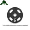 Yongdai PEV Commercial Rubber Coated Olympic Barbell Plate
