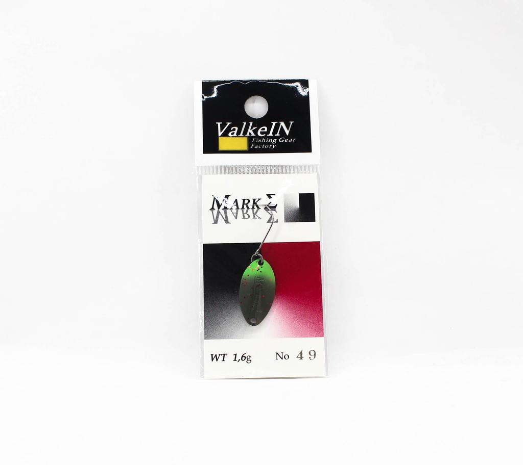Valkein Spoon Mark Sigma 1,6 grammi Esca affondante n. 49 (7405)