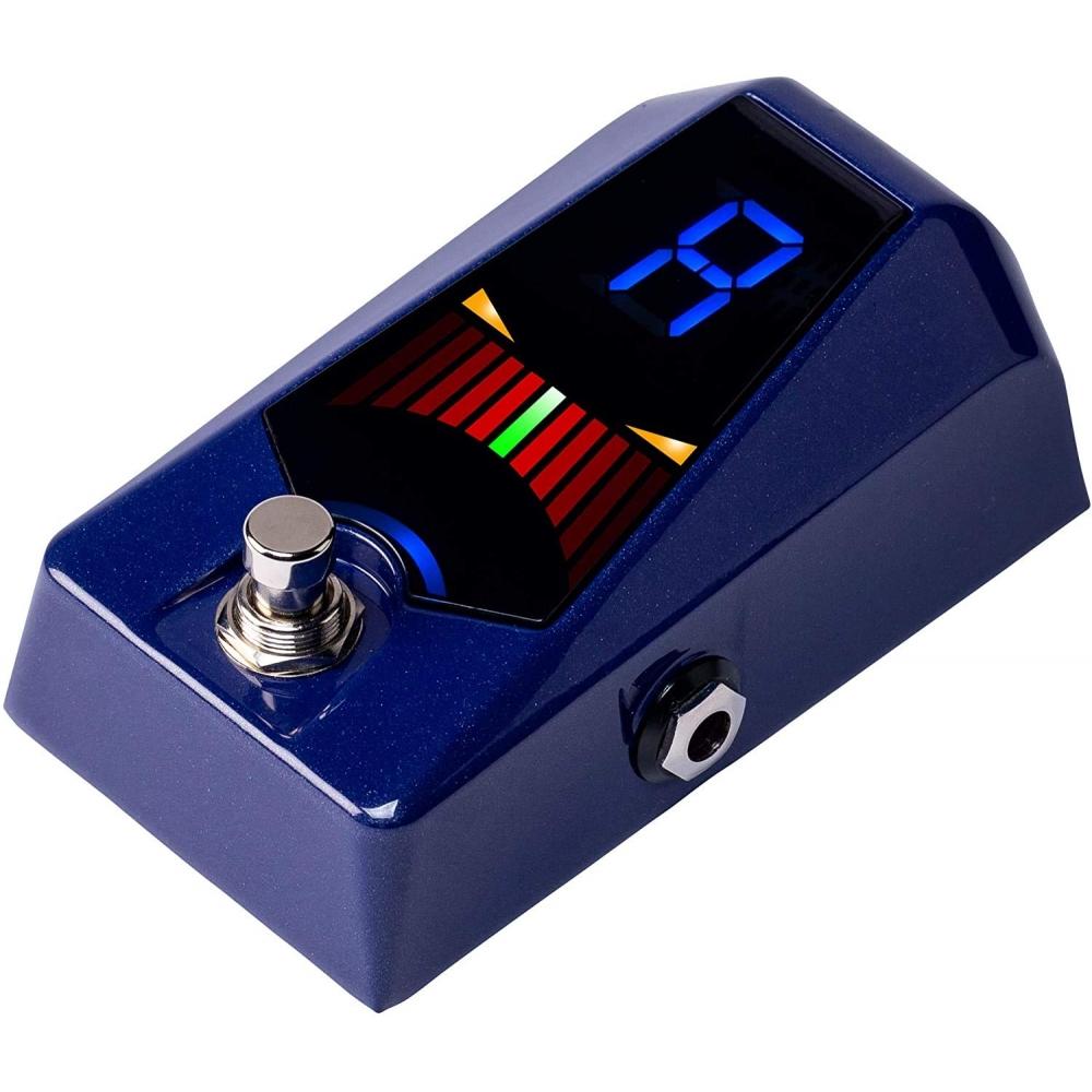 KORG GuitarBass Pedal Tuner Pitchblack Advance BL Sparkle Blue PB-AD BL