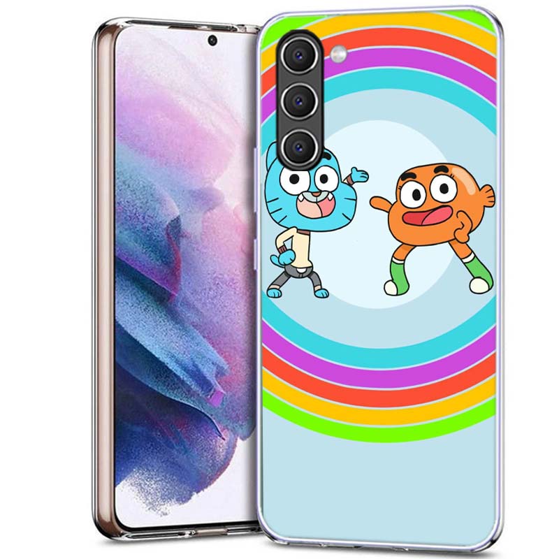 Cartoon The Amazing World of Gumball Phone Case for Samsung A54 A14 A24 A34 A17 A37 A57 A55 A35 A25 A15 A13 A23 A33 A53 A07 A05S