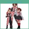 Costume de Clown Halloween pour Enfants Pour Fête et Scène