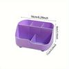 A Five-Compartment Desk Organizer And Drawer Storage Box, Multifunctional Office Pen Holder, Large-Capacity Desktop Storage Box