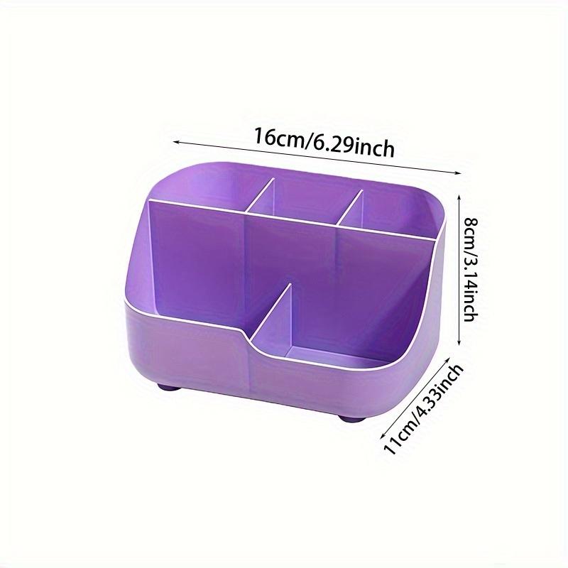 A Five-Compartment Desk Organizer And Drawer Storage Box, Multifunctional Office Pen Holder, Large-Capacity Desktop Storage Box