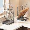 Pot Lid Holder Pot Lid Organizer Spoon Rest Rag Bracket For Kitchen Tools Countertop Pot Lid Rack with Tray Kitchen Accessories