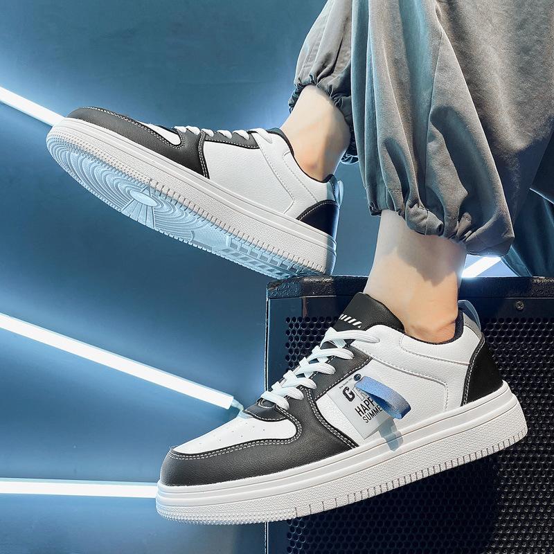 

Fashion 2024 New Men s Shoes Fashion Sneakers Inner Height Increase Casual Shoes Skate Flats Breathable White Shoes Zapatos De Hombre 44