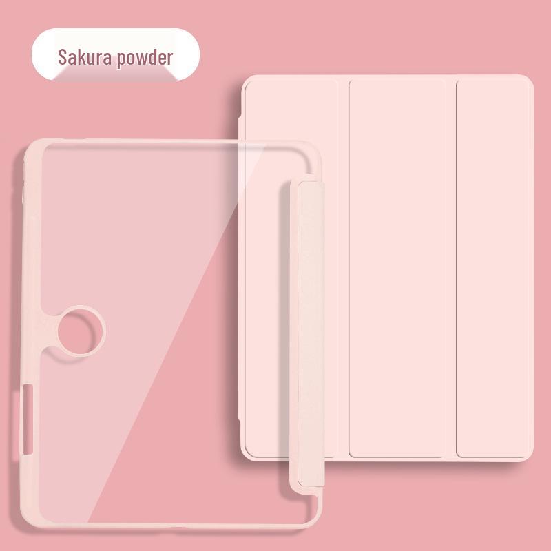 Akrylové ochranné pouzdro na tablet OPPO Pad 3 Pro se slotem pro pero Air23, průhledné, odolné proti ohýbání, kůže, pro 11,4" - 12,1".