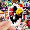 10/30/50/100pcs Anime One Piece Graffiti Stickers Luffy Cartoon Decals Toys DIY Skateboard Phone Waterproof Cool Sticker Toys