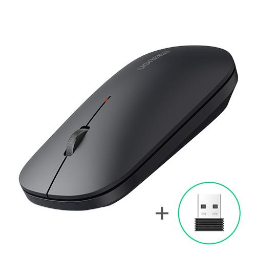 Ugreen MU001 Professional Ergonomic Wireless USB Mouse - Black Edition