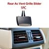 Front Rear Fresh Air Conditioning AC Vent Grille Slider Clip Repair Kit For BMW X5 X6 E70 E71 E72 2007-2014
