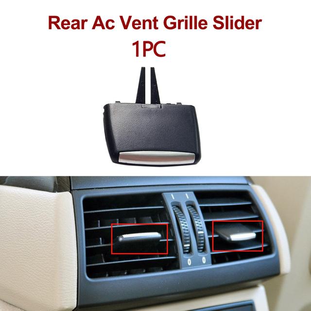 Front Rear Fresh Air Conditioning AC Vent Grille Slider Clip Repair Kit For BMW X5 X6 E70 E71 E72 2007-2014