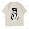 New Anime Tomie Print Top Tees Men Women Vintage Print Streetwear Hip Hop Tshirt Fashion Comic Tomie Y2K Graphics T-shirt Unisex