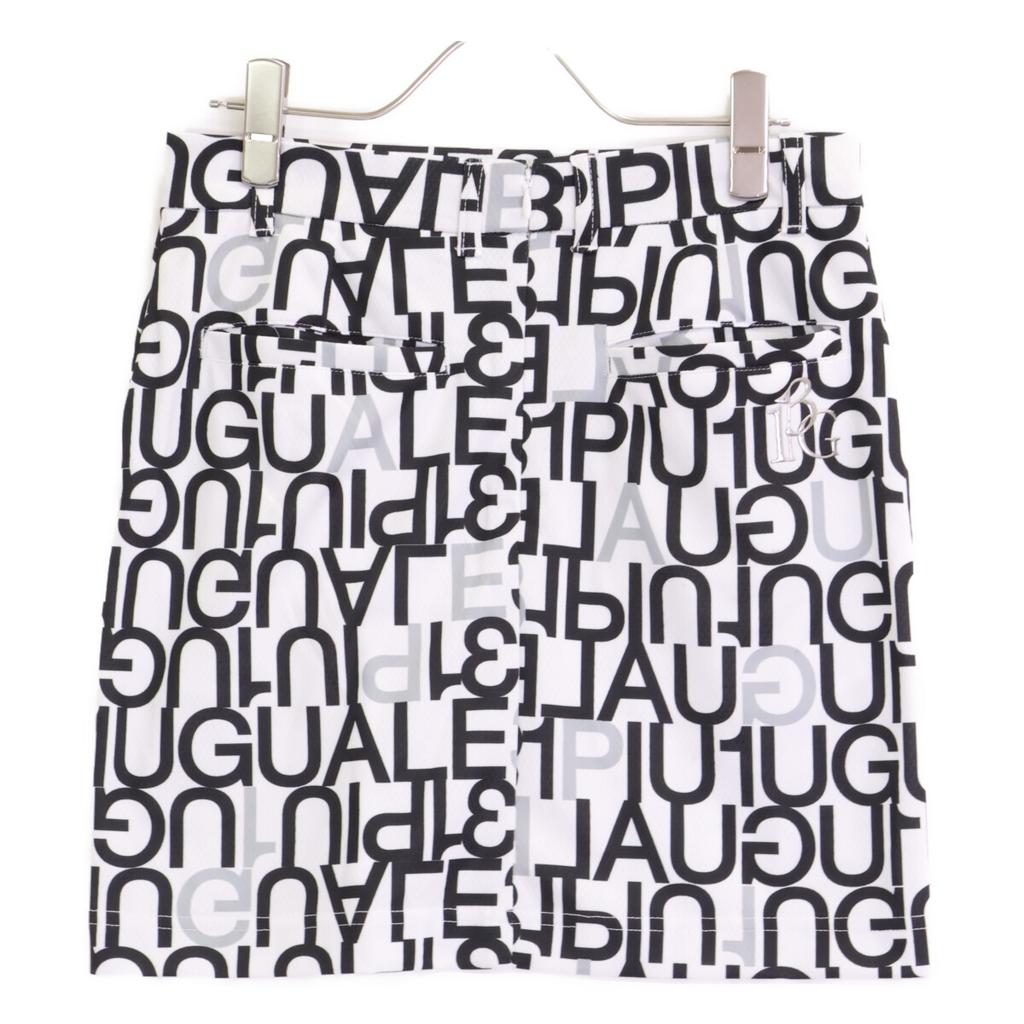 1piu1uguale3 [GOLF] GSP047 White Full Mix Logo Tight Skirt Skirt 2 whiteUsed