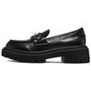 Modern Comfort Artificial Leather Low Top Sports Casual Shoes Women's Black 158681-BBK